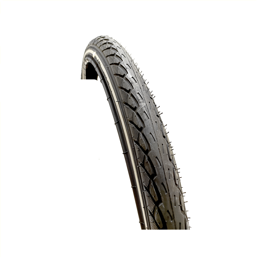 Deli buitenband, Zwart met reflectie, 26x1.75 ETRTO 47-559