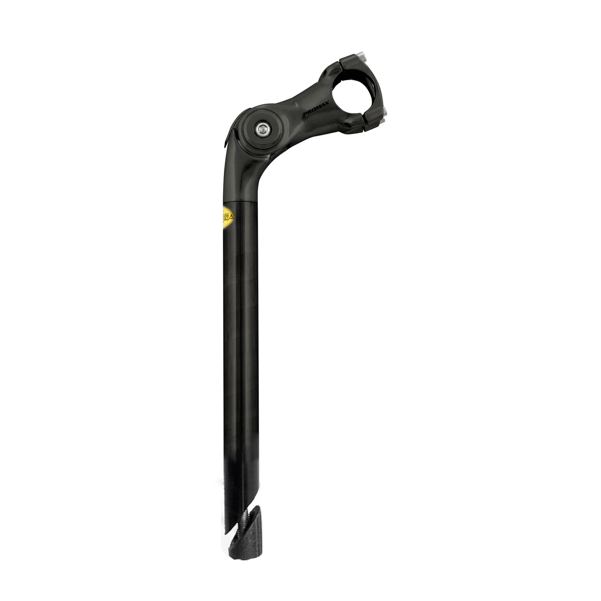 Stuurpen verstelbaar 85mm x 1 1/8" 300mm- Zwart.