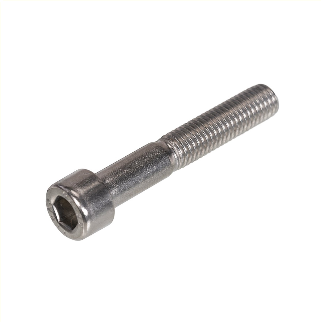 Inbusbout m6x40 RVS. Per 12