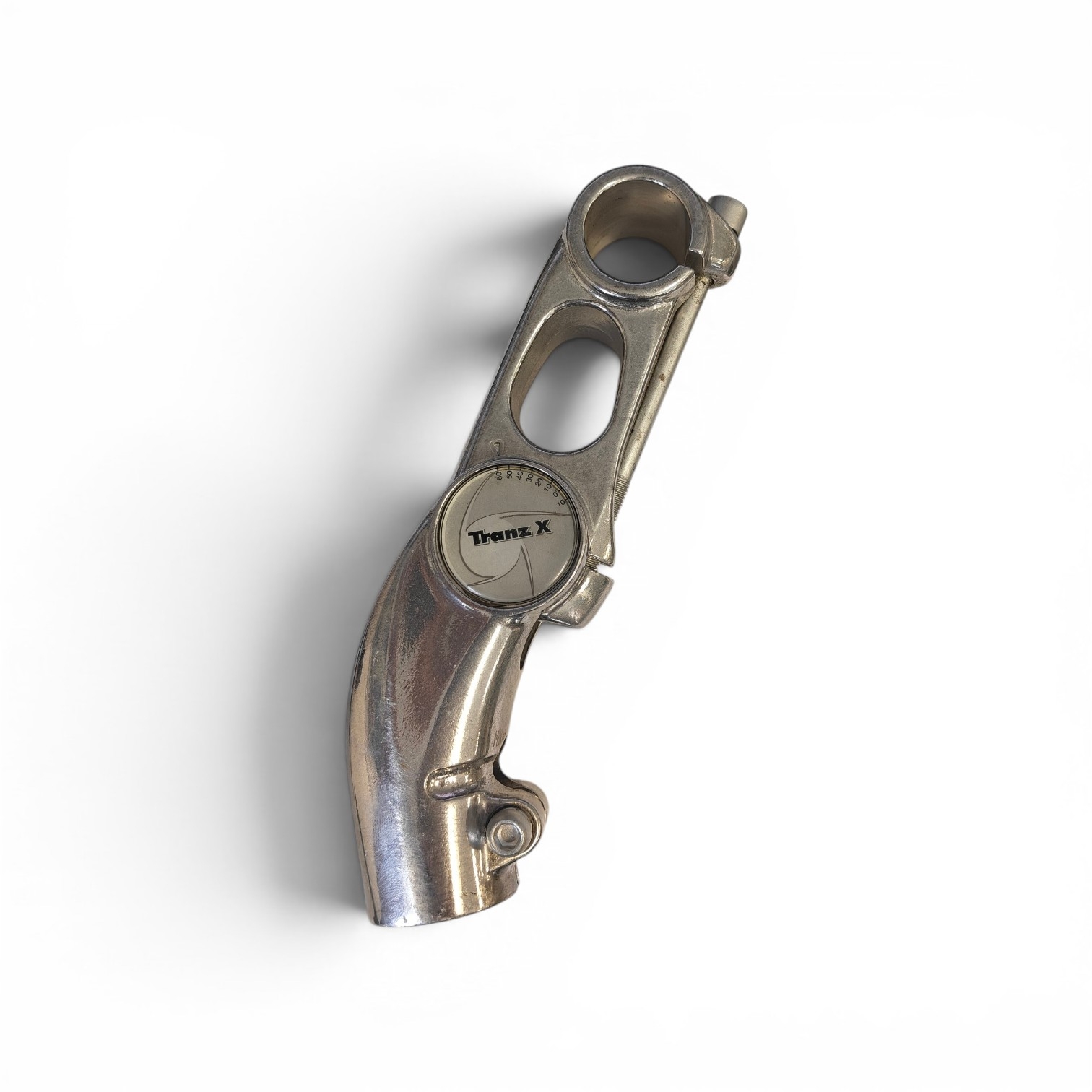 Tranz-x A-head stuurpen 1 1/8 , verstelbaar. Stuurdiameter 25.4mm, lengte 90mm (hangverpakking)