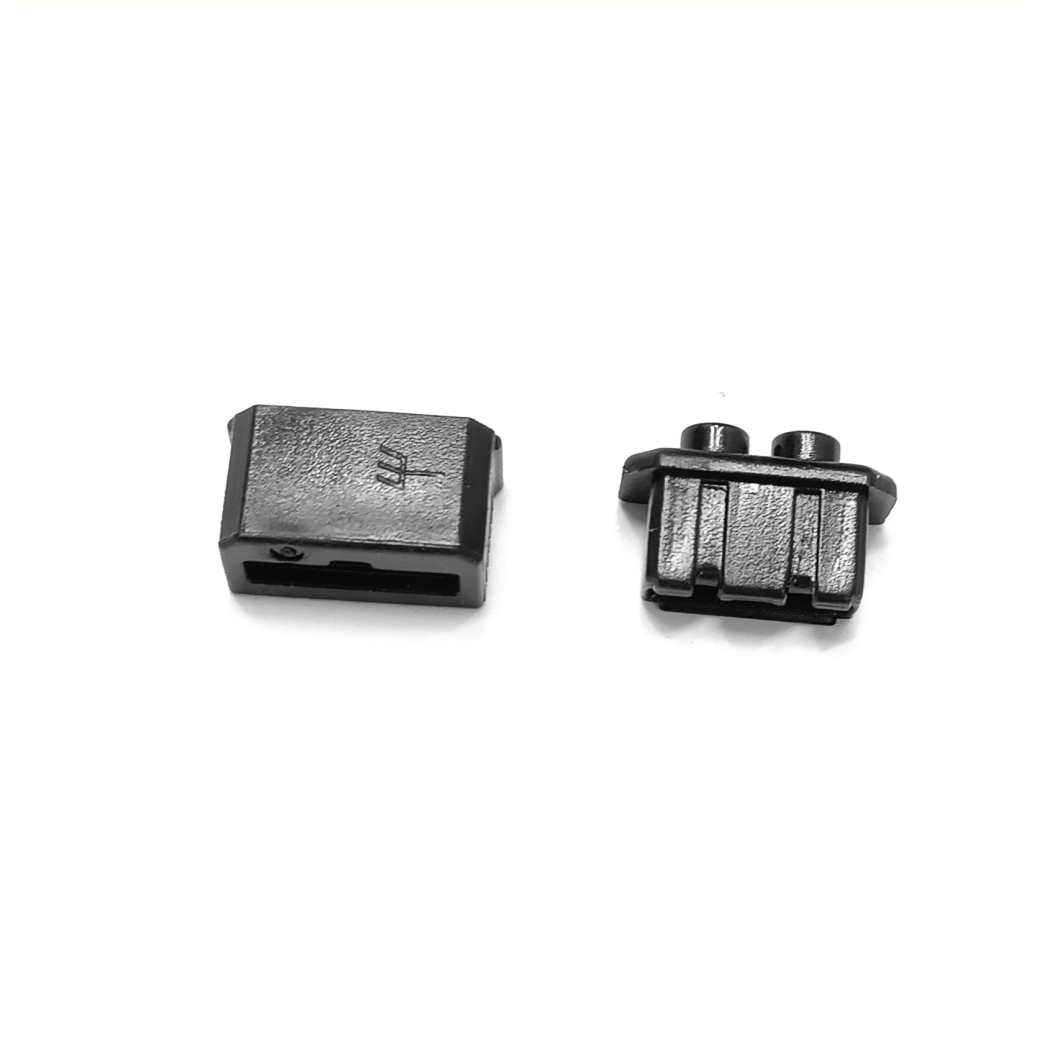 Naafdynamo stekker Shimano compatibel zwart
