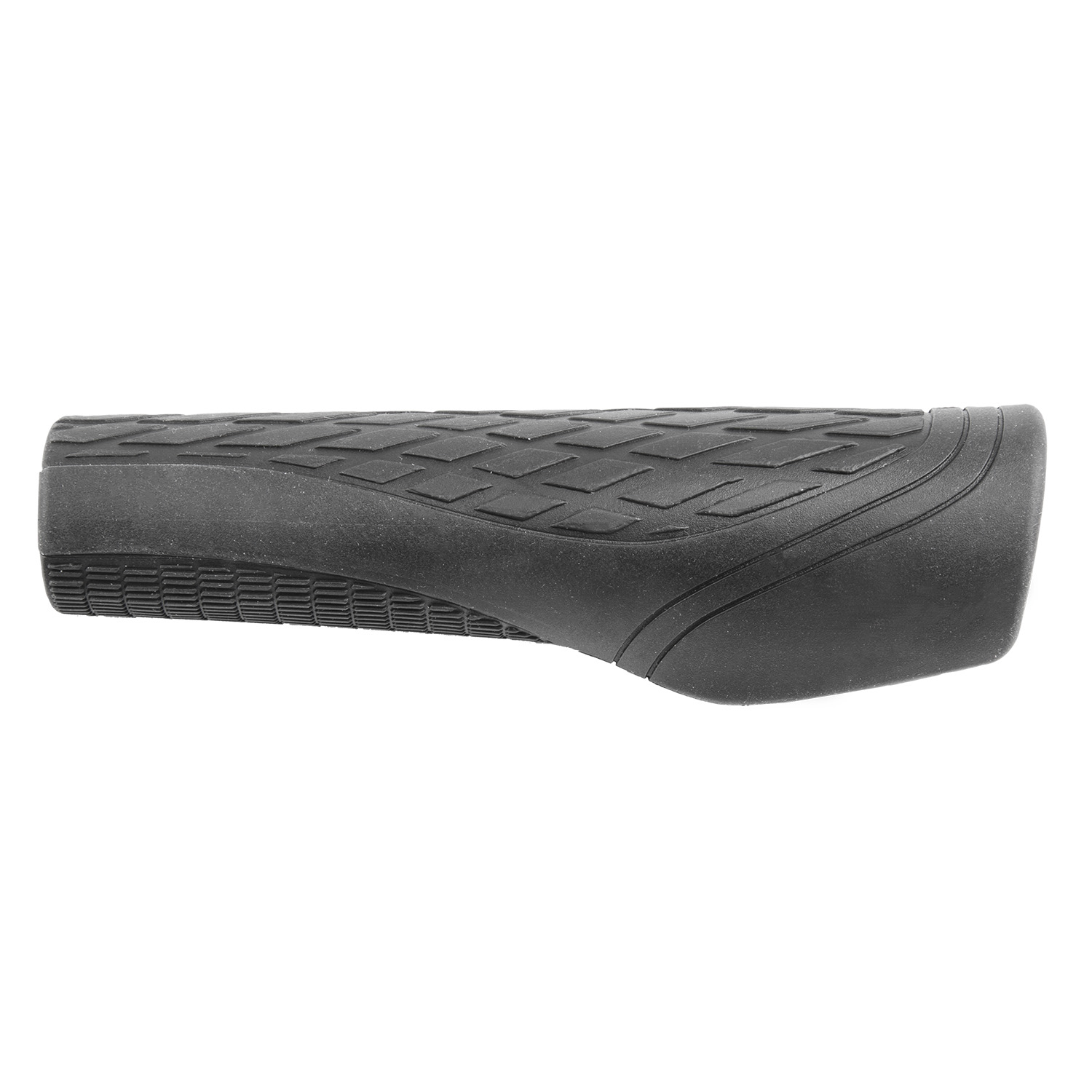 M-Wave Cloud Ergo handvatten zwart, anatomisch.Lengte:132/132mm. per stel
