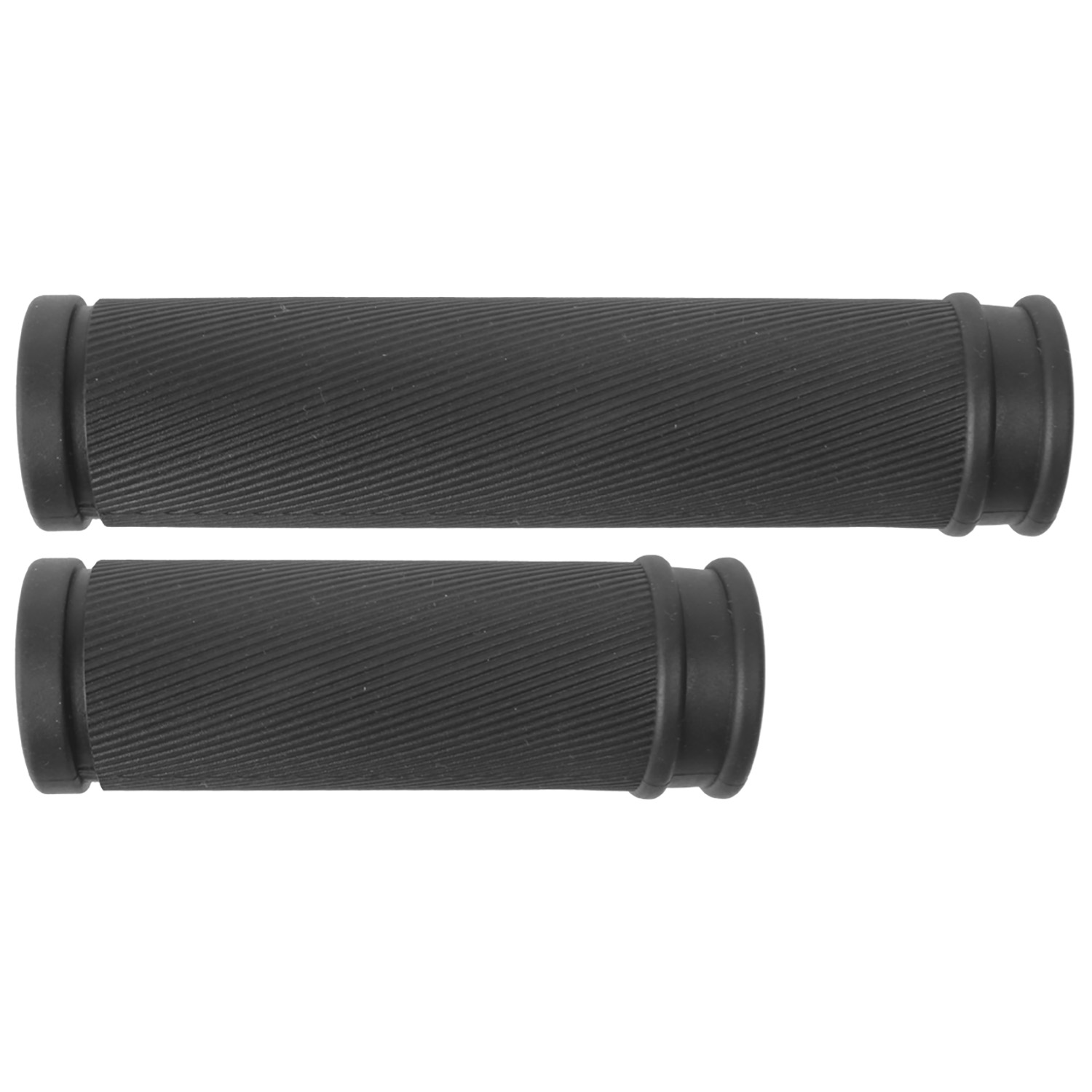M-Wave Slick handvatten zwart, Lengte:130/85mm. per stel