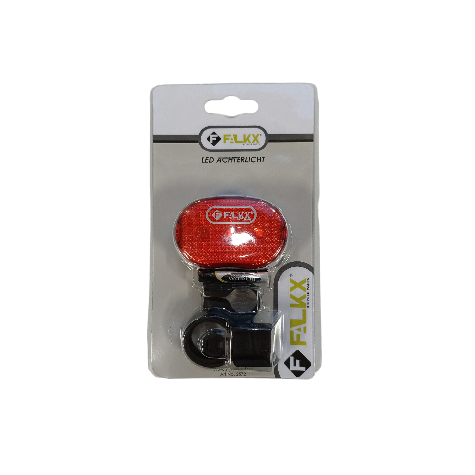 FALKX  MTB led achterlicht. Inclusief batterijen