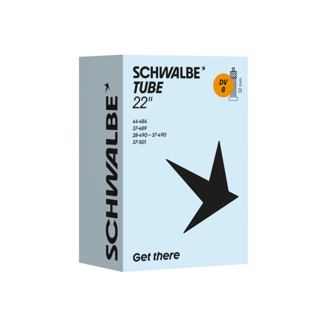 Schwalbe Binnenband 22x1 3/8 ETRTO 28/37-489-501, Dunlop Blitz/Holland DV8