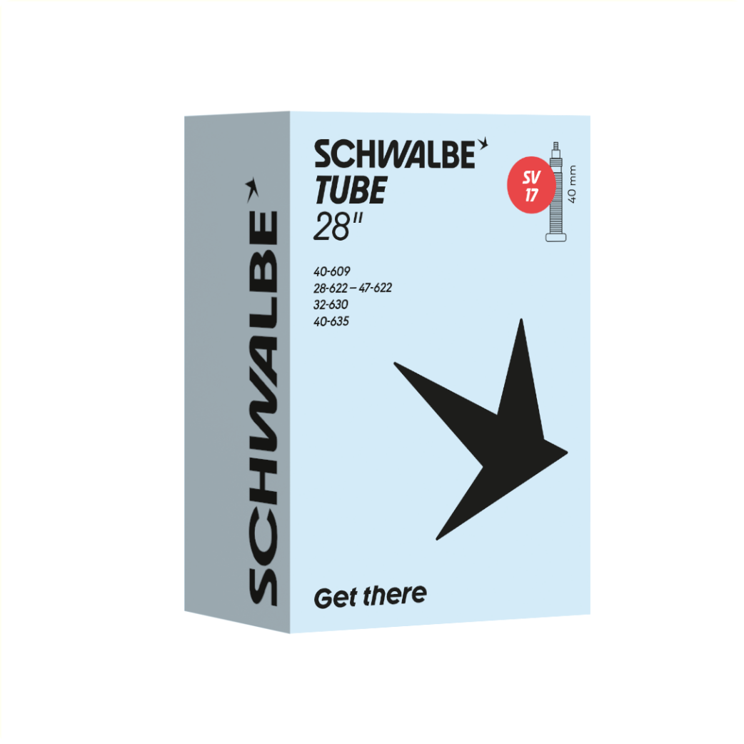 Schwalbe binnenband 28x1 5/8x1 3/8, ETRTO 47-622/635, Presta/Frans SV17 40mm