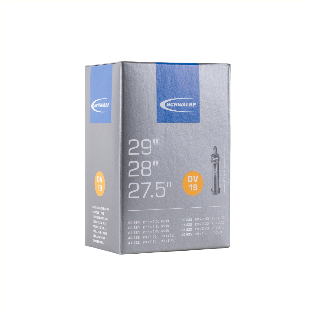 Schwalbe binnenband breed 28x1.50-2.35, ETRTO 40/62-622/635, Dunlop Blitz/Holland DV19 40mm