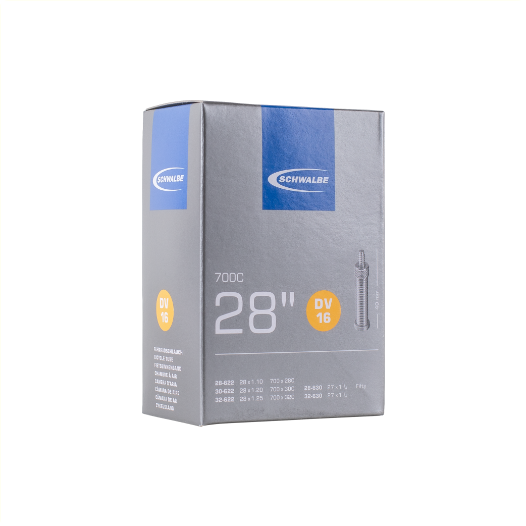Schwalbe binnenband 28/27x1 1/4-1/8, ETRTO 28/32-622/630, Dunlop Blitz/Holland  DV16 40mm