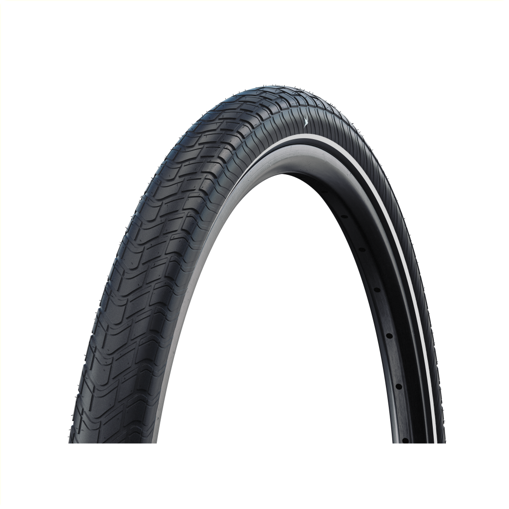 Schwalbe Motion Big Apple (Raceguard) Zwart met reflectie, 26x2,00, ETRTO 50-559