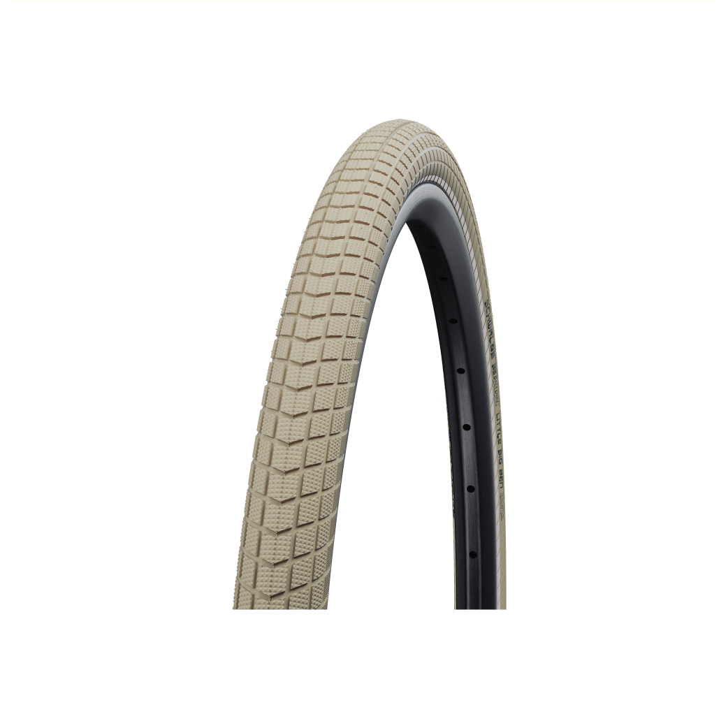Schwalbe Little Big Ben (K-guard), Creme met reflectie, 28x1.50 ETRTO 40-622