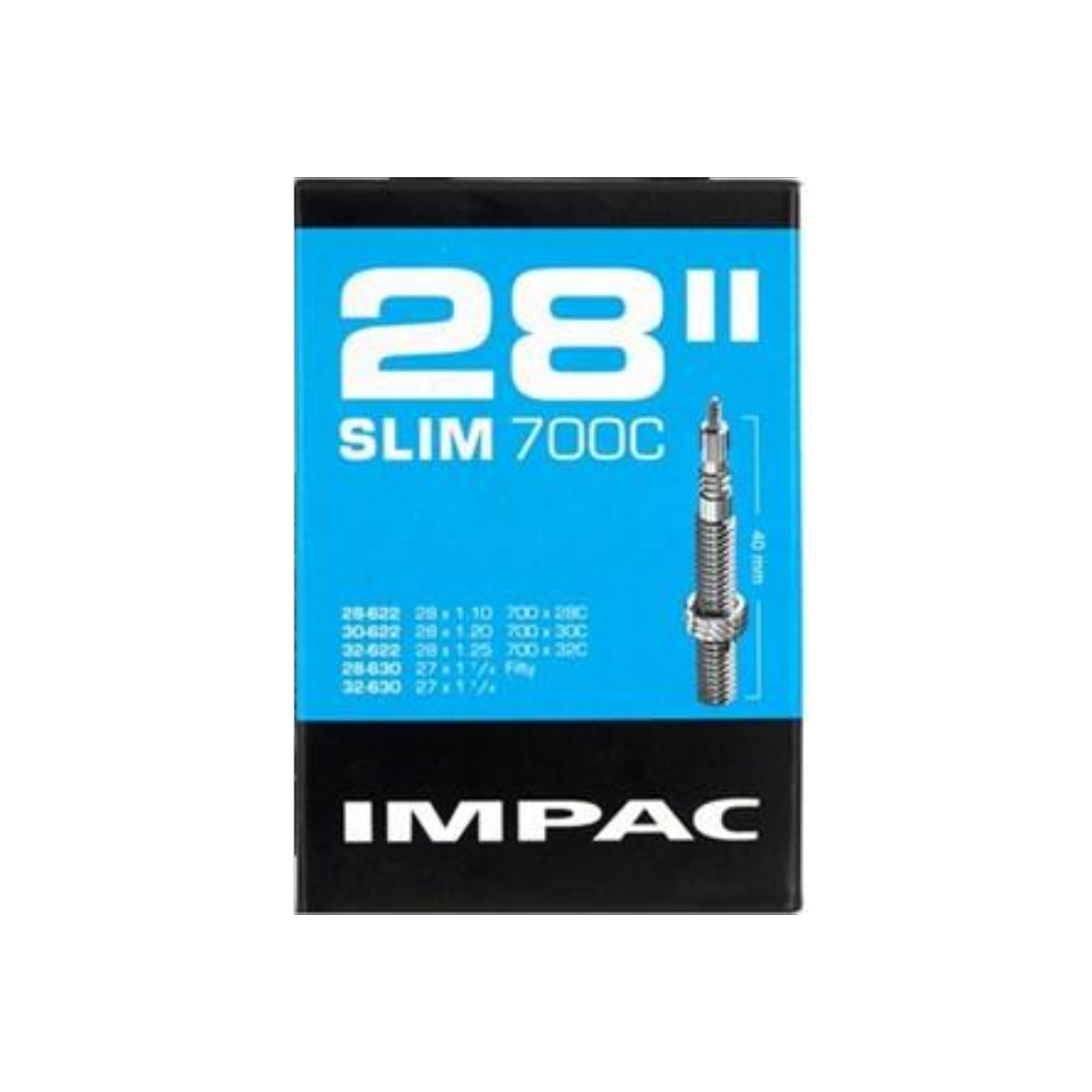 Impac Binnenband  (by Schwalbe) SV28 Slim, 28x1 5/8x1 1/8, 28x1 1/4,  ETRTO 28/32-622/630, Ventiel: Frans