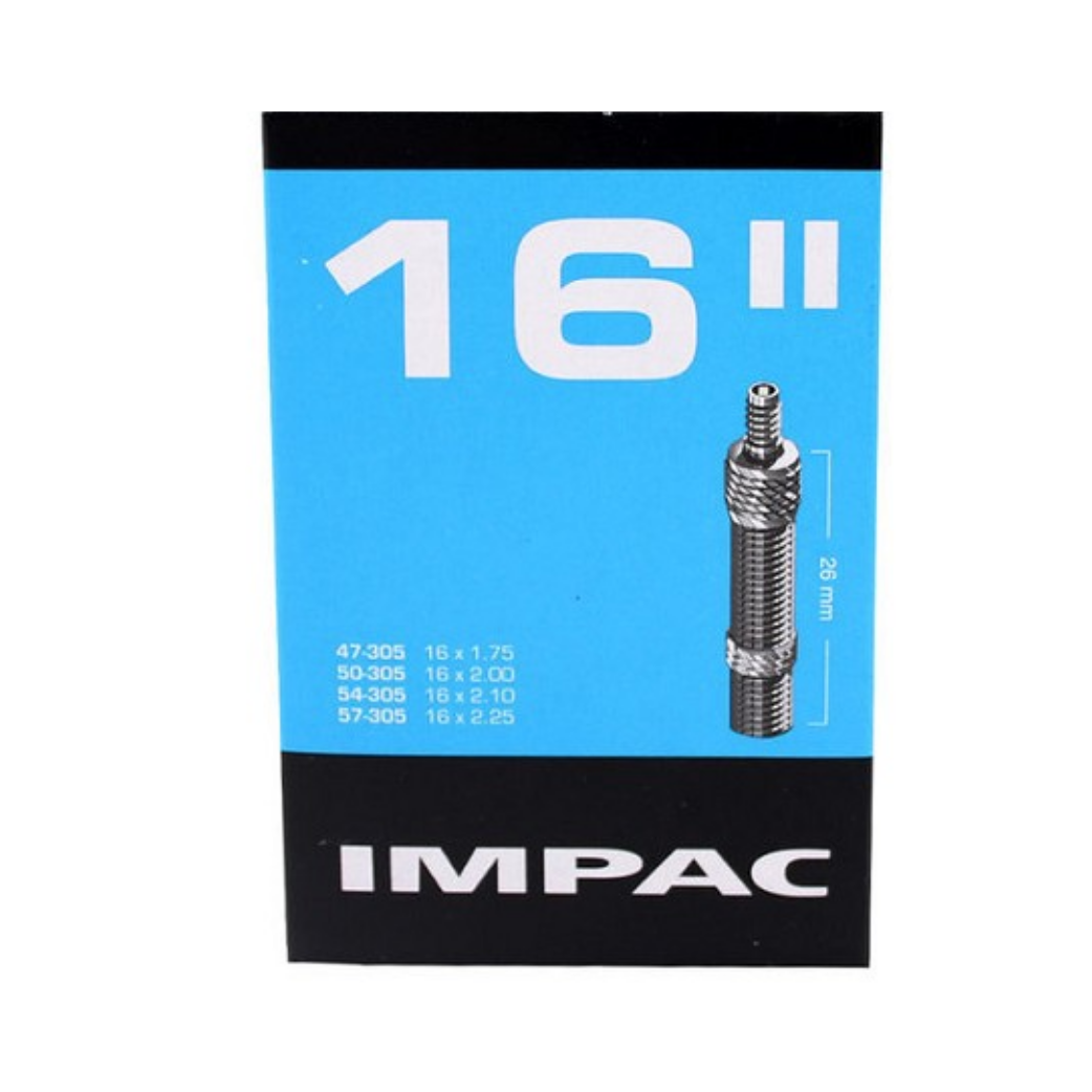 Impac Binnenband (by Schwalbe) DV16 16x1.75/2.35 ETRTO 47/57-305, Ventiel: Dunlop Blitz/Holland 26mm