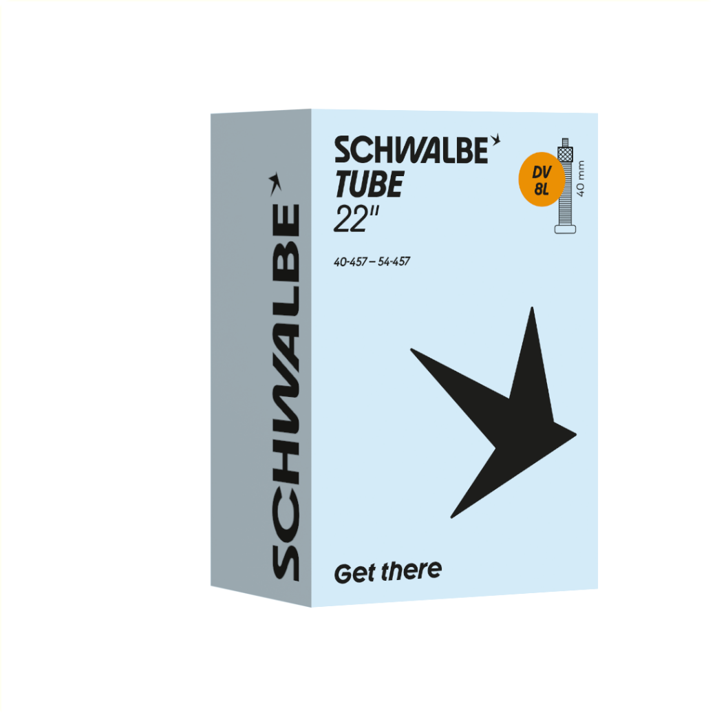 Schwalbe Binnenband 22x1.75/2.10 ETRTO 40/52-457, Dunlop Blitz/Holland DV8L 40mm