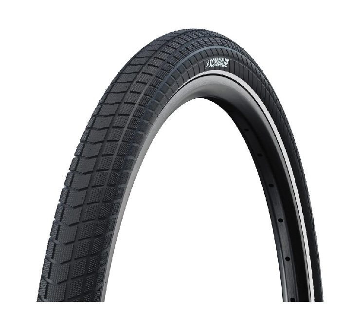 Schwalbe Motion Super Moto-X (3mm GreenGuard, Snakeskin), zwart met reflectie, 20x2.15 ETRTO 55-406

