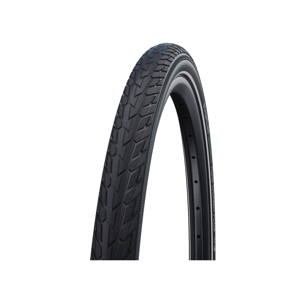 Schwalbe Road Cruiser (K-guard), Zwart met reflectie 28x1.75, ETRTO 47-622
