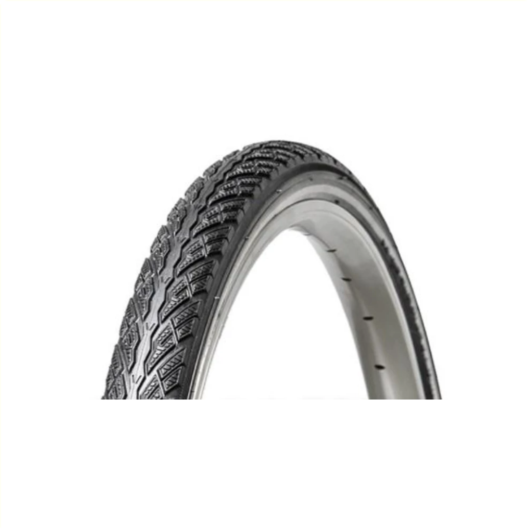 Vee Rubber buitenband met reflectie, zwart  Maat: 28x1.75  ETRTO 47-622, lmet opslagsporen