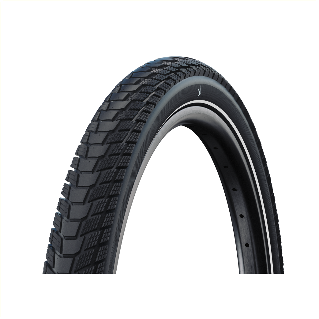 Schwalbe Pick Up  65-406, Zwart met reflectie, 20x2.40, ETRTO 65-406 E-Cargo, bakfiets
