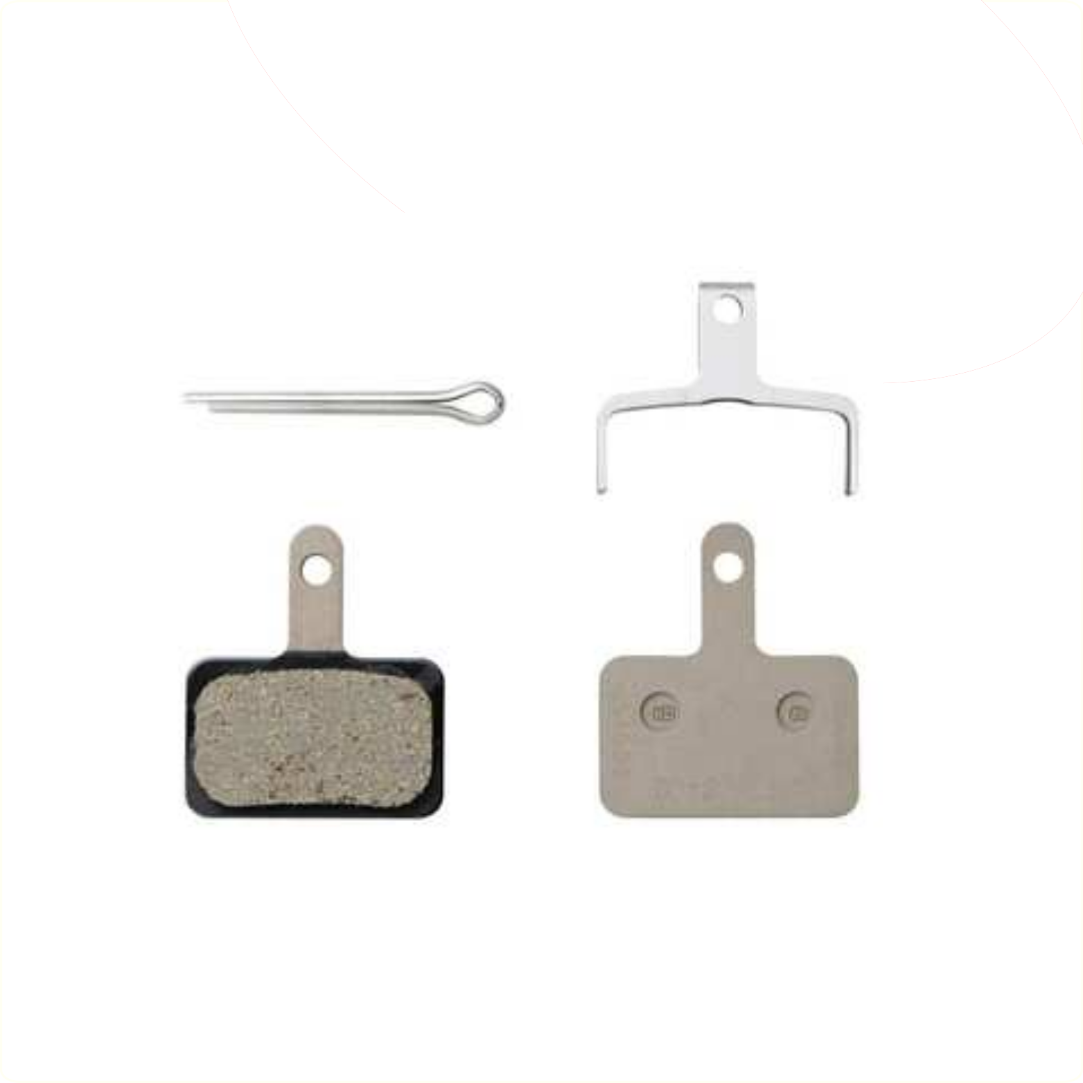 Shimano schijfremblok Resin B05S per paar