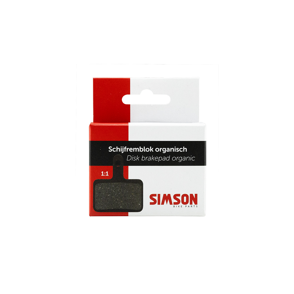 Simson 1 paar schijfremblokjes voor Shimano /tektro
