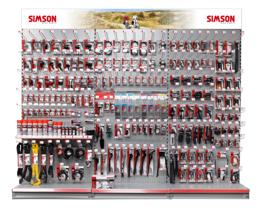 Schap Simson 3m. vraag onze vertegenwoordiger voor plaatsing en acties. Prijs op basis van 1 artikel per haak.[BR](Genoemde prijs betreft alleen de producten en is exclusief stellingmateriaal en toebehoren)