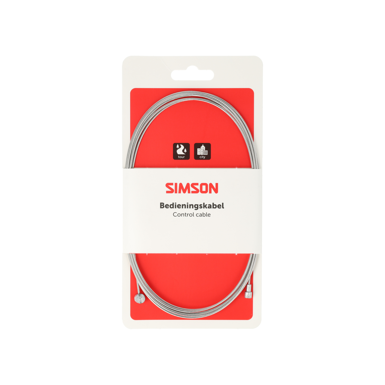 Simson Binnenkabel Rem universeel RVS
