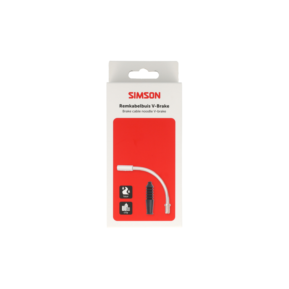Simson Remkabelbuis V-Brake, incl rubber