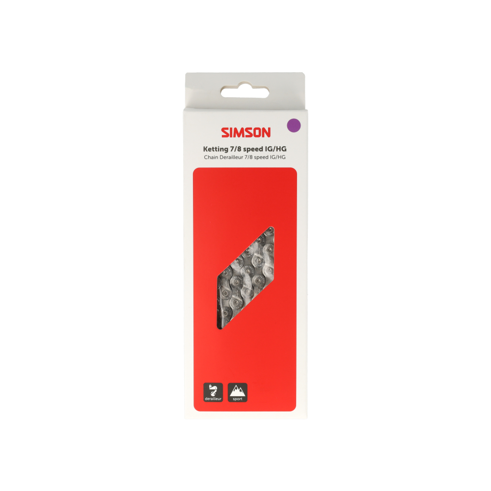 Simson Ketting Derailleur 7/8, IG/HG
