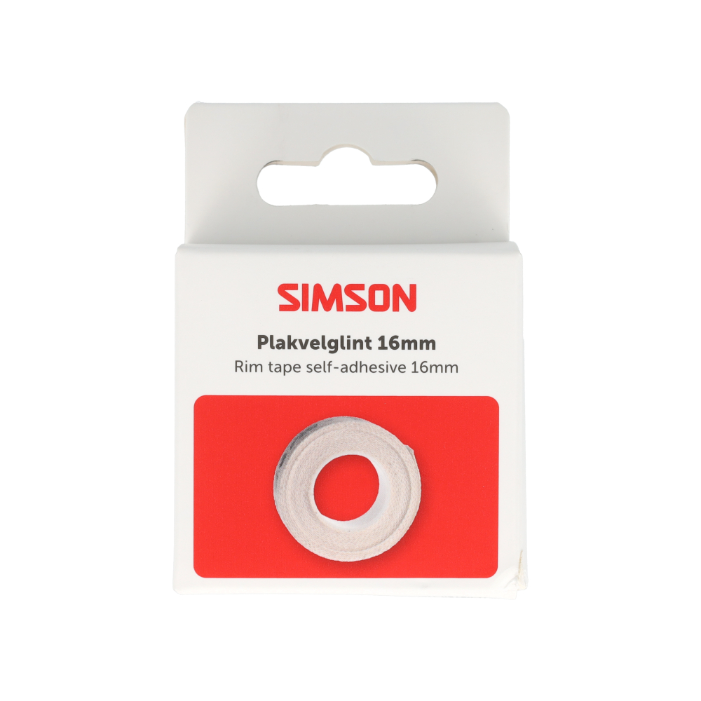Simson Plakvelglint, 16mm breed