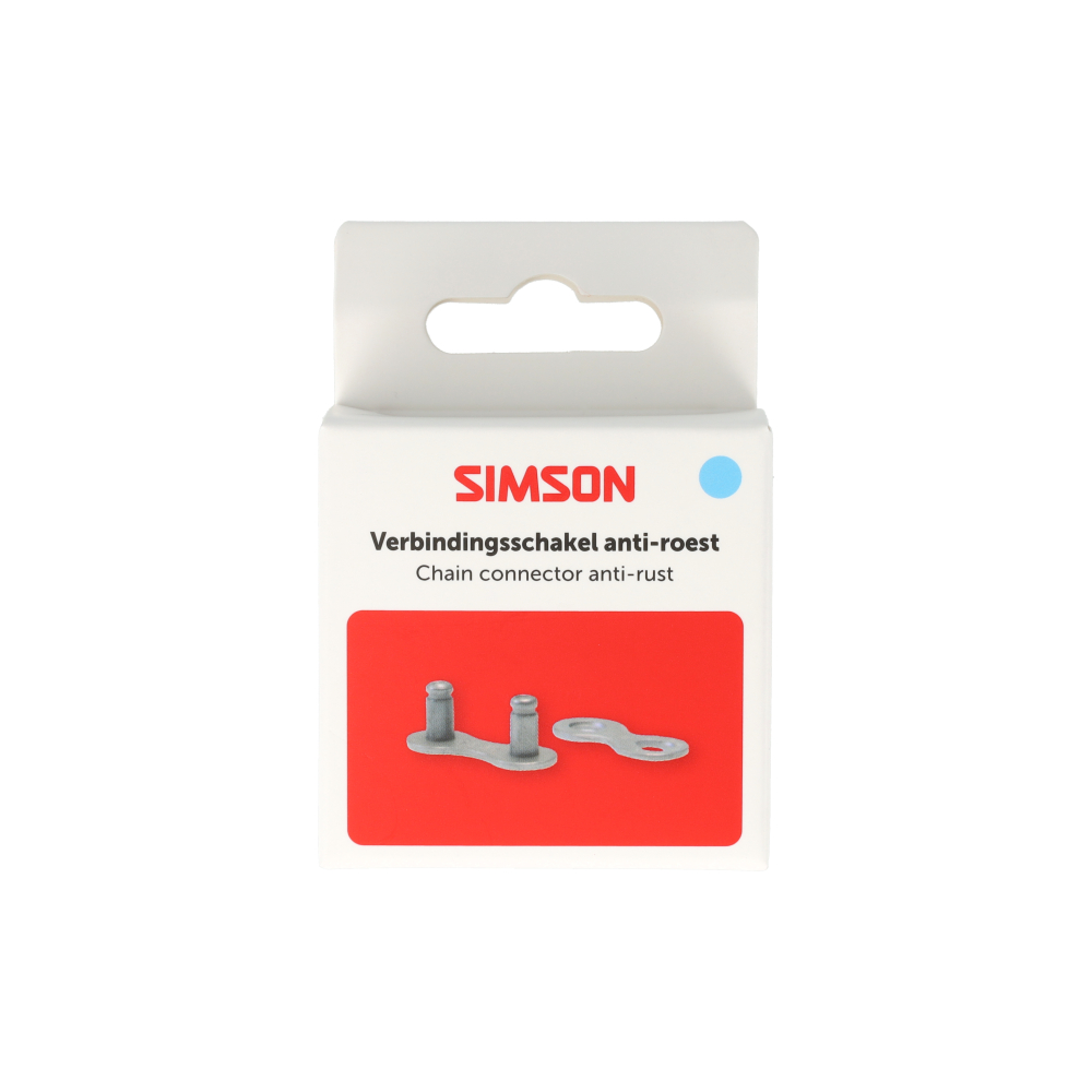 Simson Verbindingsschakel Anti-roest (1/2"x1/8")