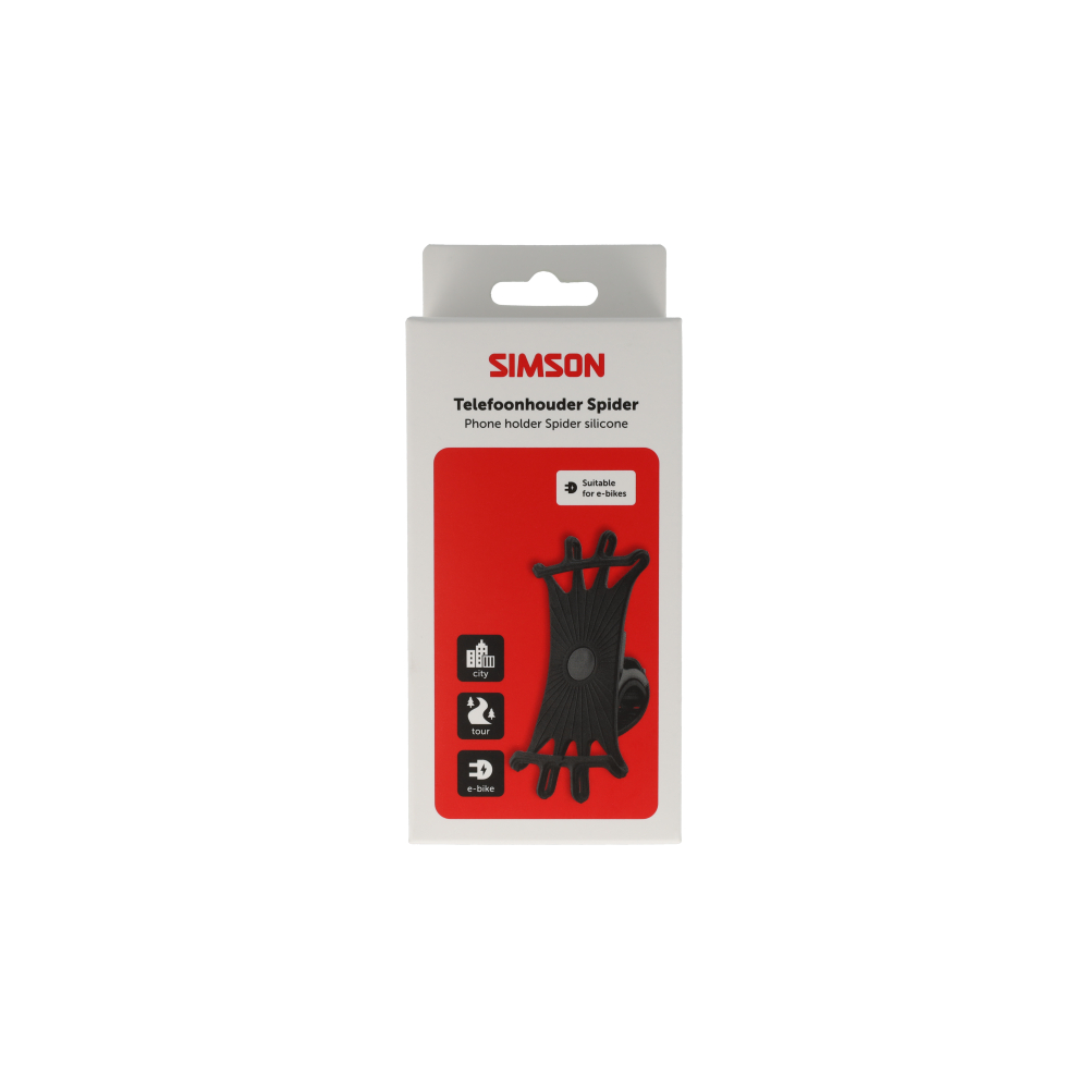 Simson Telefoonhouder fiets siliconen