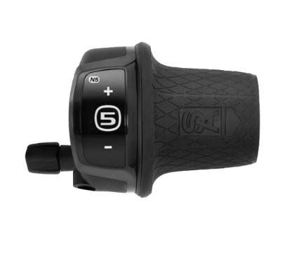 Sturmey Archer twist shifter voor Shimano Nexus 5,  Kabellengte 2250mm